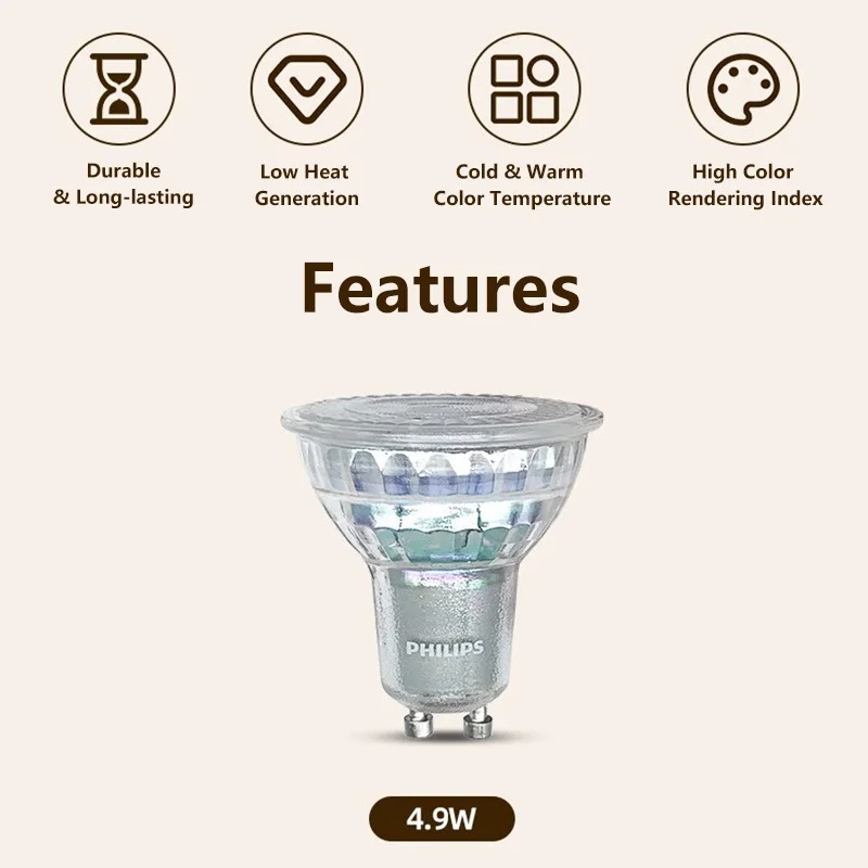 Светодиодная лампа Philips GU1 – обзор и цена Philips Bulb Led Classic